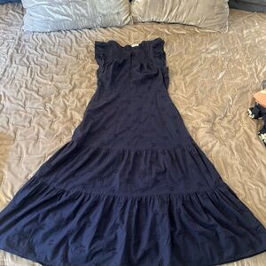 GAP Dark Blue Maxi Dress